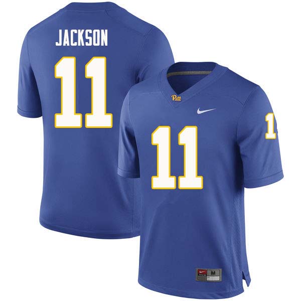 Men #11 Dane Jackson Pittsburgh Panthers College Football Jerseys Sale-Royal